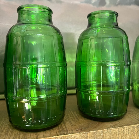 Three Vintage Mickey's Malt Liquor Barrel Bottle - Picture 2 of 6